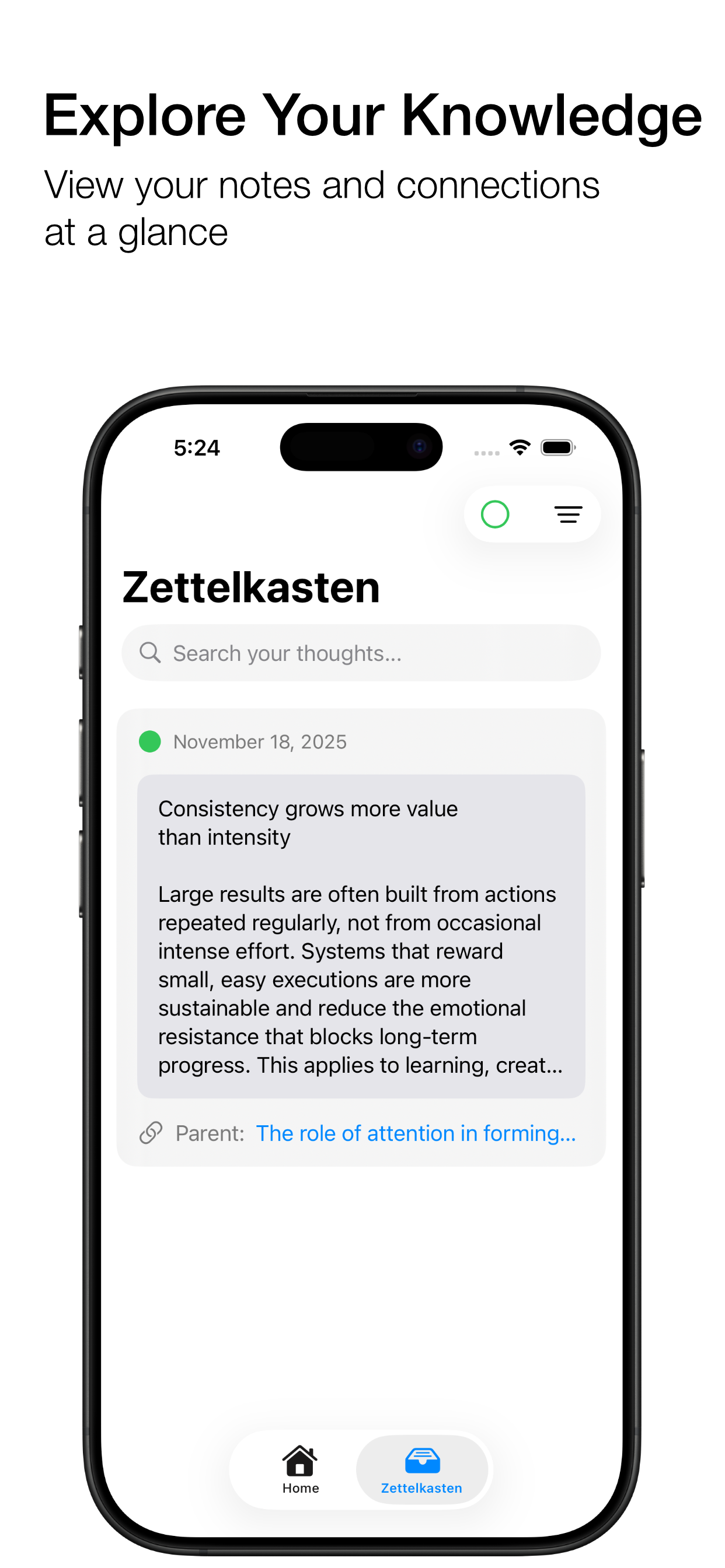 Zetty sample screen 5